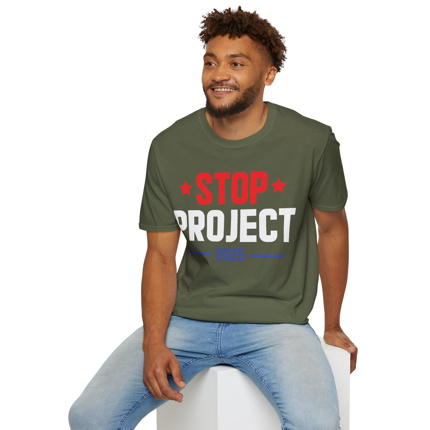 Stop Project 2025 T-Shirt For Women Men T-Shirt