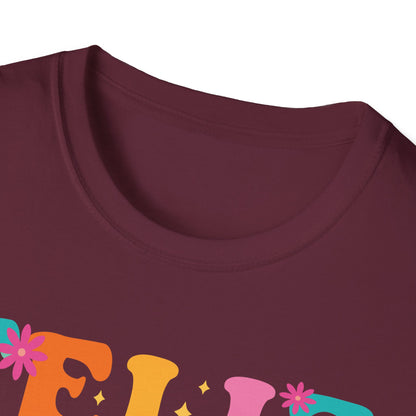 Funny Feliz 100 Diaz De Escuela 100th Day School Spanish Teacher T-Shirt For Men Women Kids