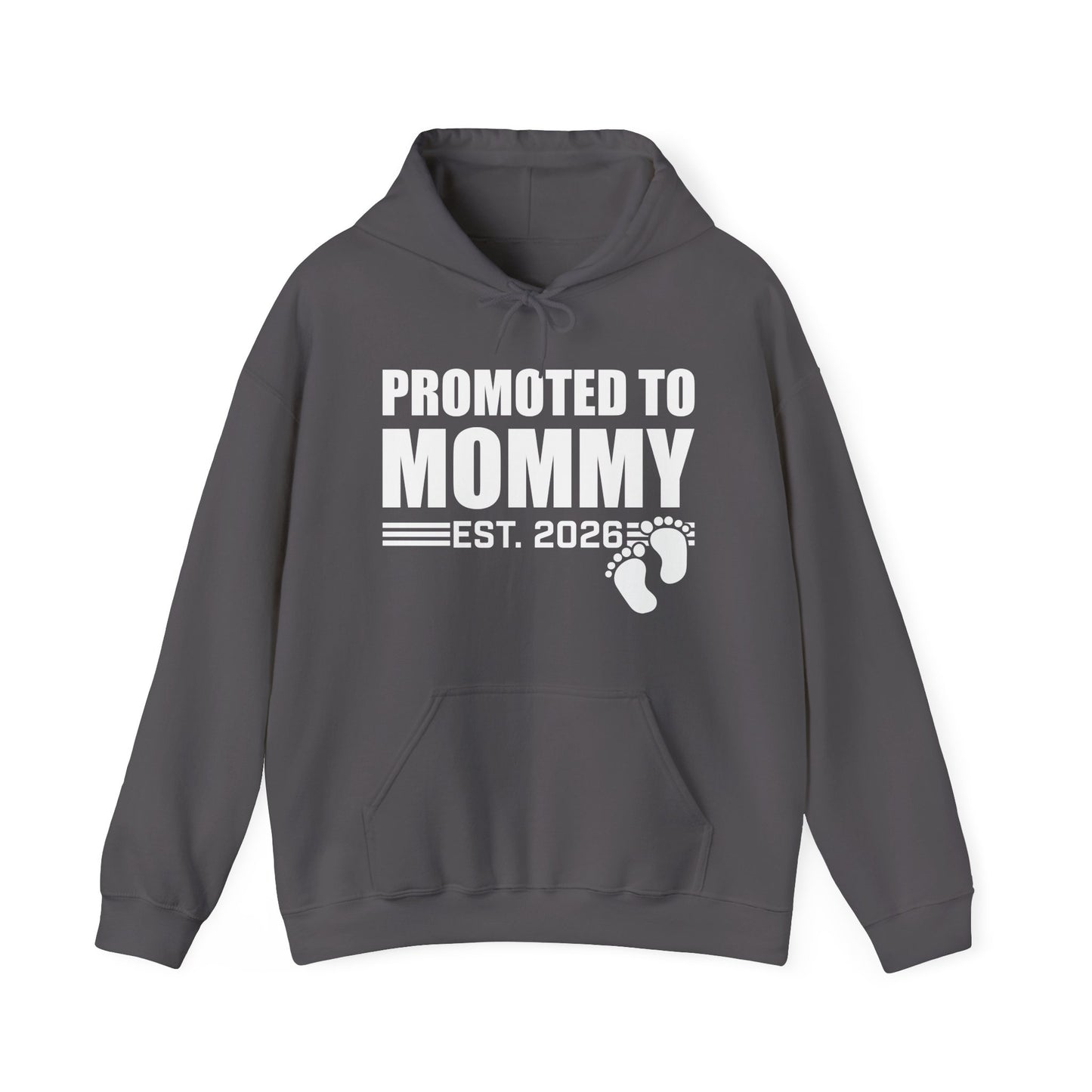 Promoted To Mommy 2026 Pregnancy Announcement Mothers Day Mom To Be Hoodie