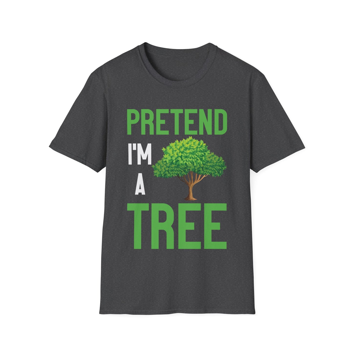 Funny Pretend I’m a Tree Tree Lazy Costume T-Shirt For Men Women