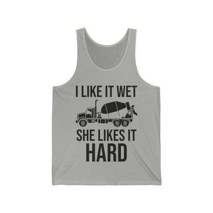 Funny Concrete Mixer Cement Mixer Truck Driver Gift Tank Tops For Men Women