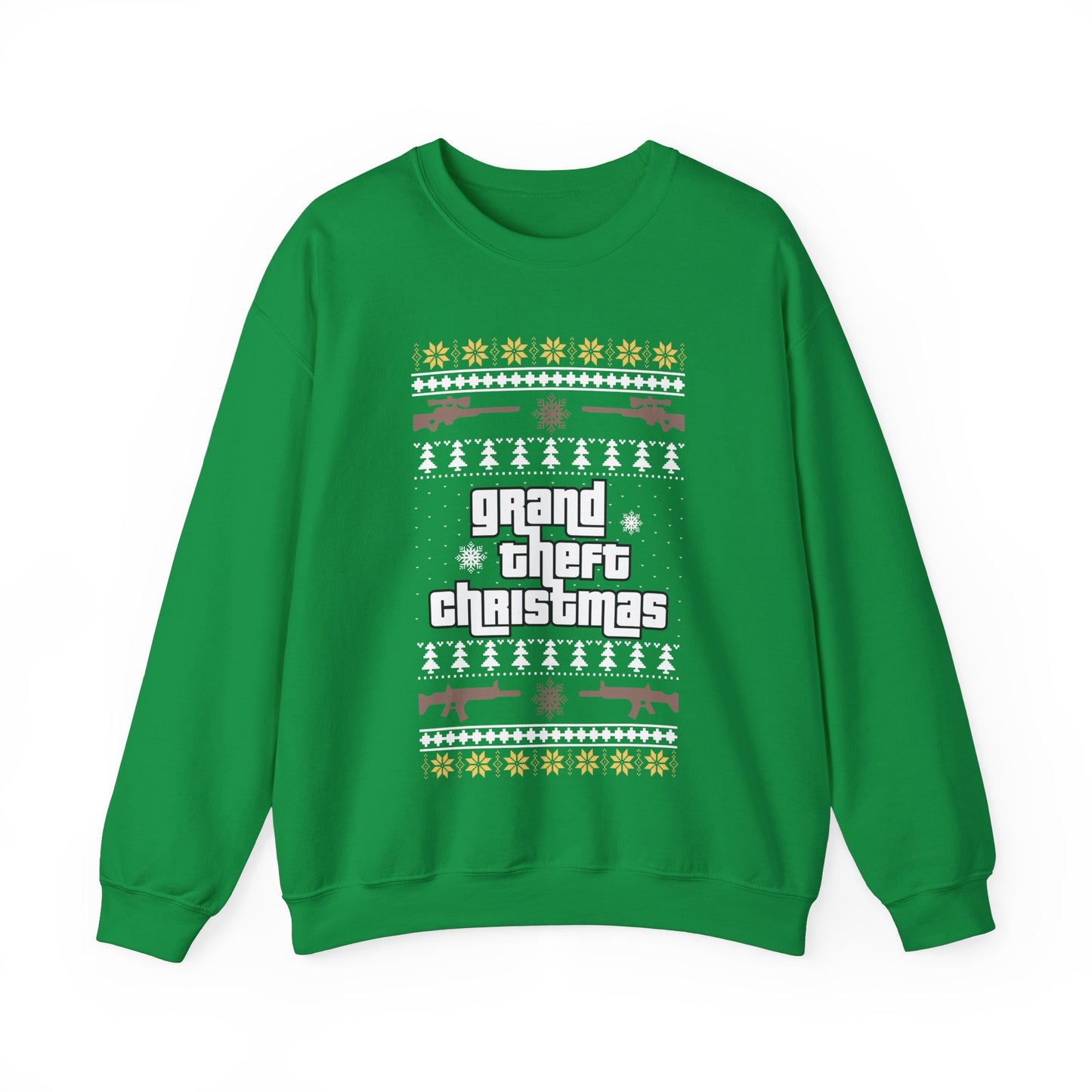 Funny Inspired G T A Gaming Gamers Ugly Christmas Sweater Jumper Xmas Sweatshirt