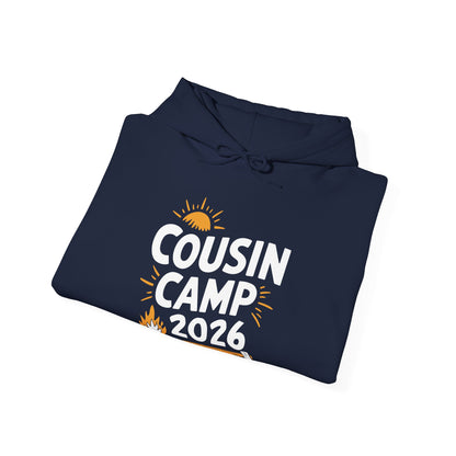 Cousin Camp 2026 Summer Vacation Trip Matching Family Hoodie For Men Women