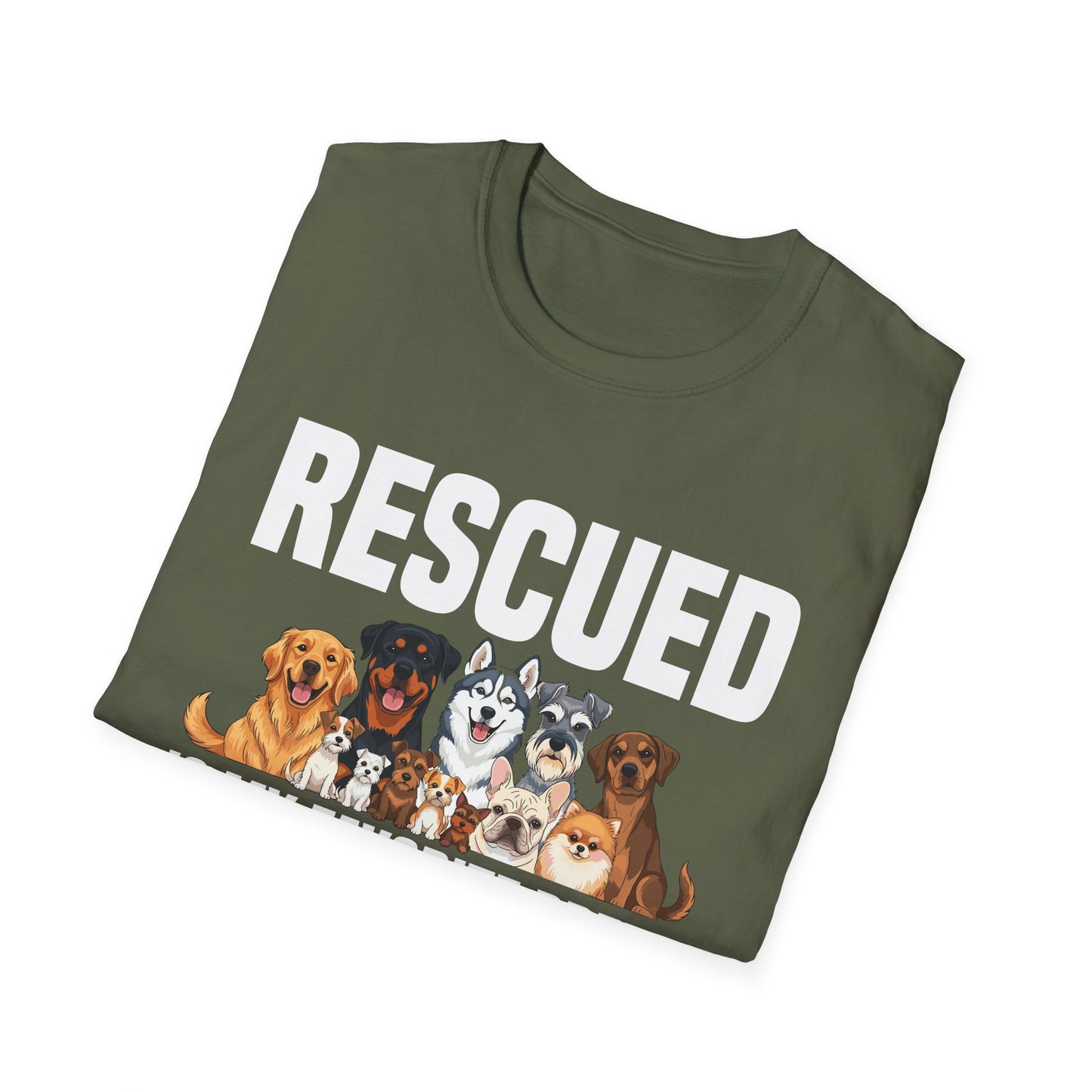Rescued is My Favorite Breed Animal Rescue T-Shirt