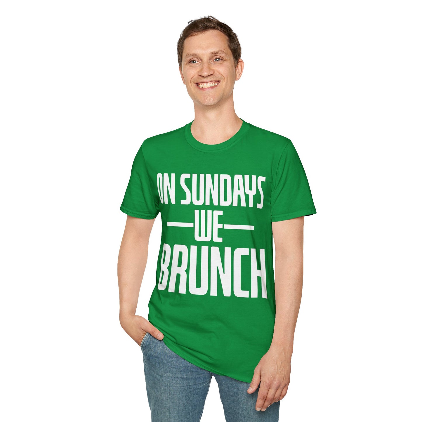 On Sundays We Brunch Friend Gift Sunday Weekend T-Shirt Men Women