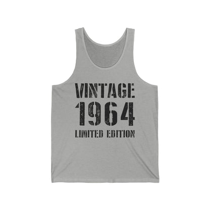 Funny Vintage 1964 60th Birthday Gifts 60 Year Old Tank Top For Men Women Tank Top