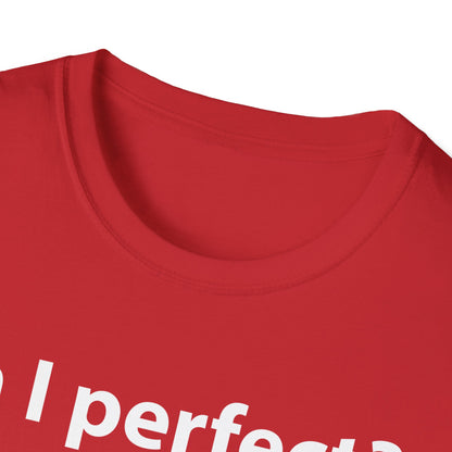 Funny Am I Perfect No. Am I Trying To Be A Better Person Also No Sarcastic T-Shirt