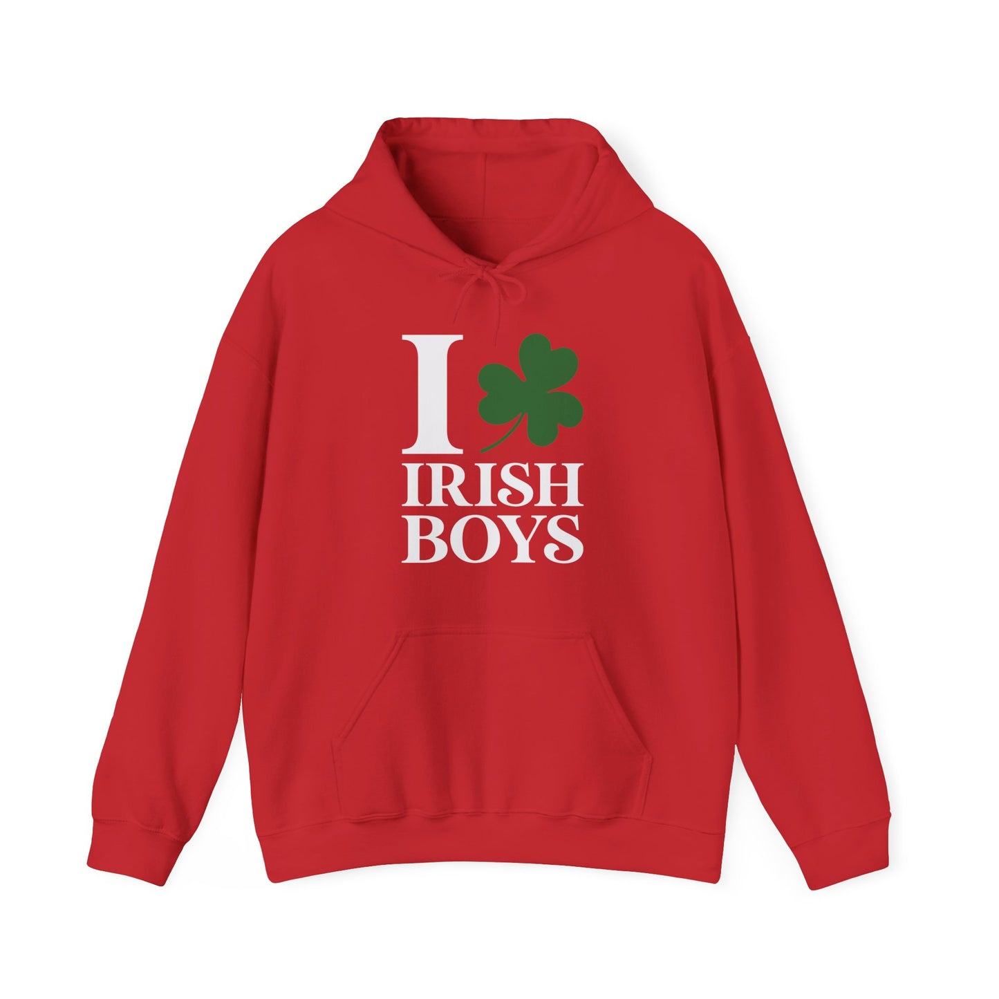 Funny I Love Irish Boys Shamrock St Patricks Day Hoodie For Men Women Hoodie