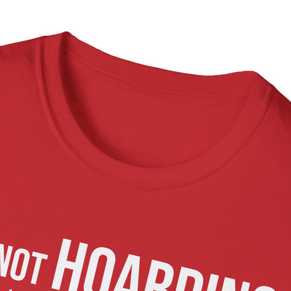 Its Not Hoarding If Its Guitars Guitarist Musicians Funny T-Shirt Men Women