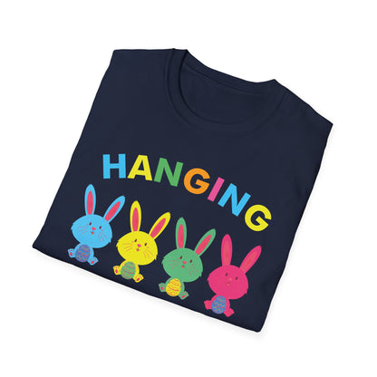 Funny Hangin with My Peeps Marshmallow Cute Happy Easter T-Shirt