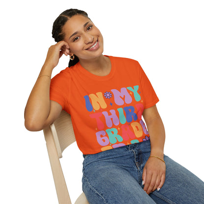Funny In My 3rd Grade Era Back to School In My Third Grade Era T-Shirt For Men Women T-Shirt