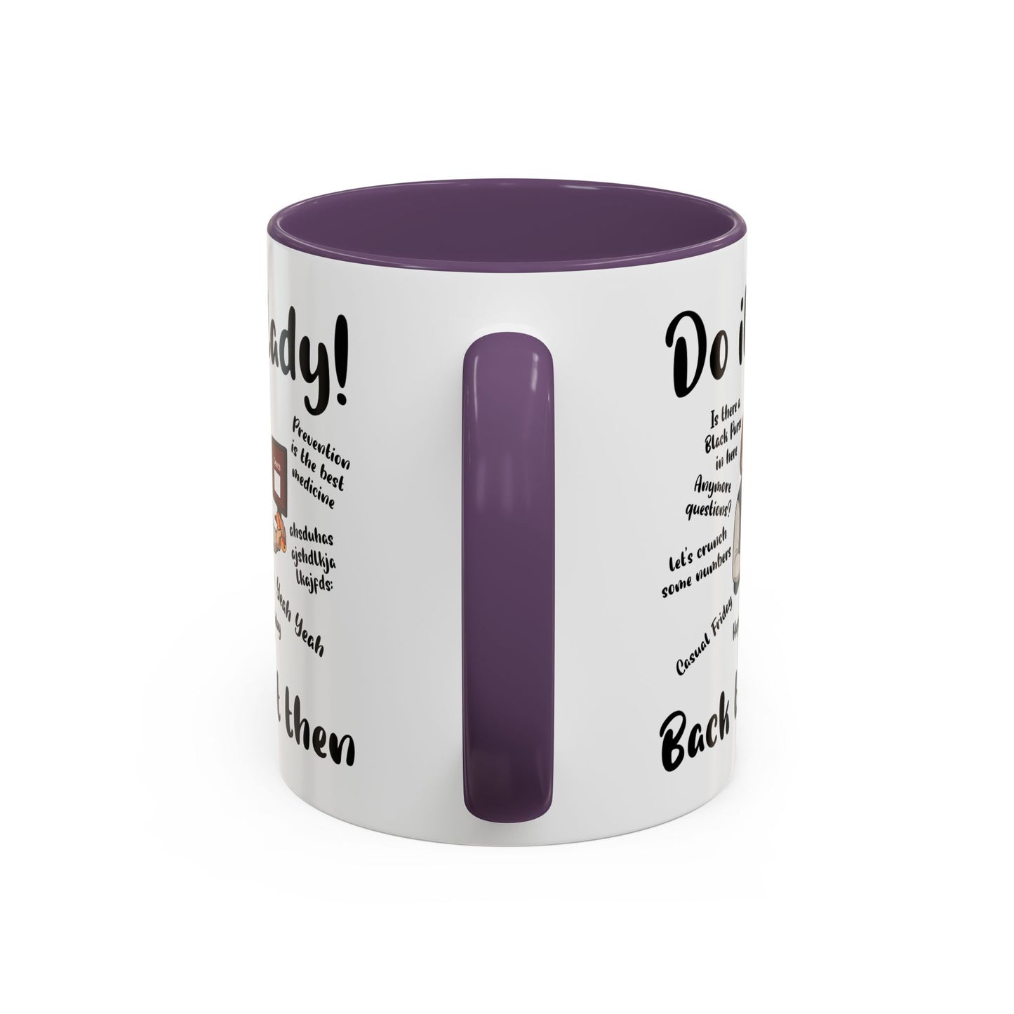 Do it lady! Chit, Trending Funny Saying Coffee Mug for Men Women