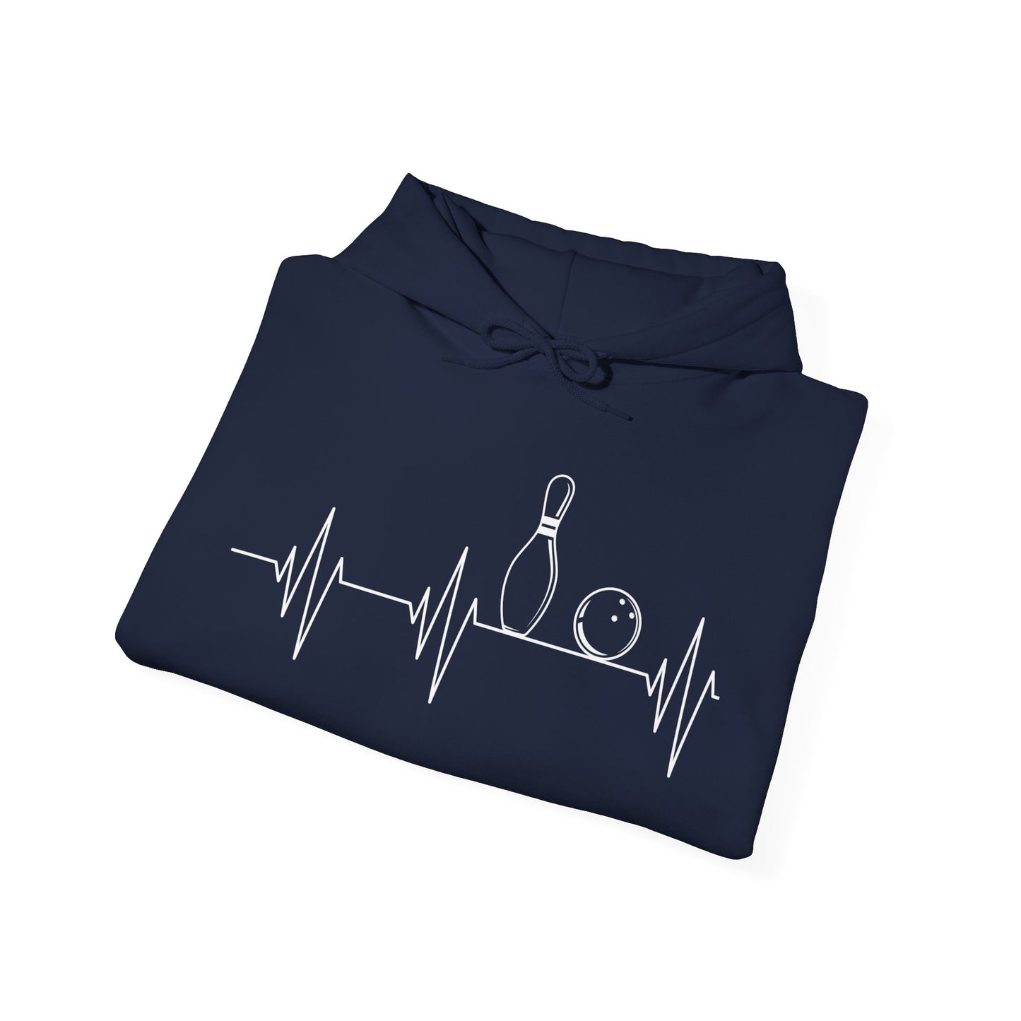 Funny Bowling Gift Cute EKG Bowlers League Hoodie For Men Women Hoodie