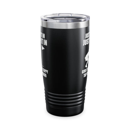 Just Tap It In Just Tap It In Give It A Little Tappy Tap Funny Golfer Tumbler For Men Women Tumbler