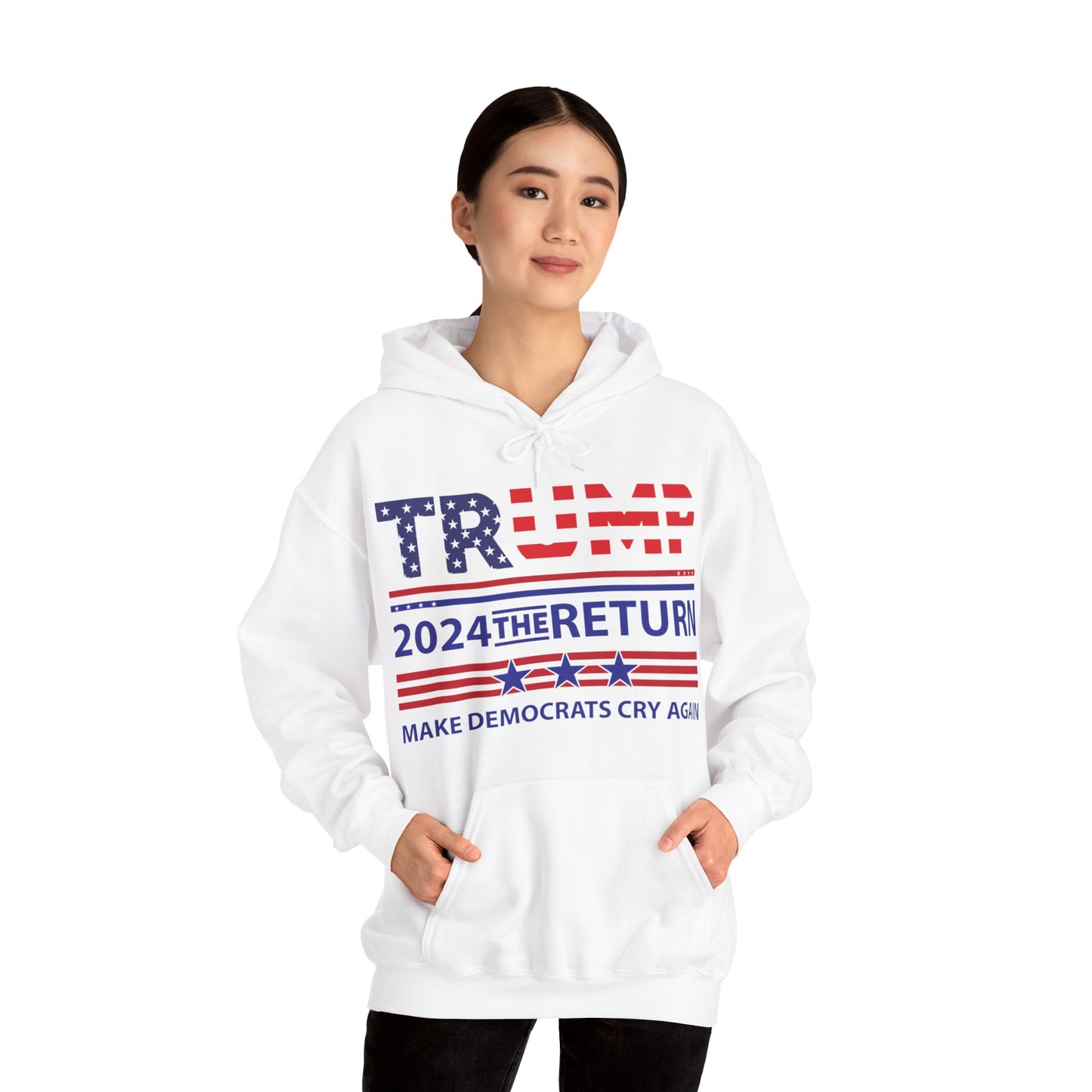 Trump 2024 The Return 45 47 Make Liberals Cry Again Hoodie For Men Women Hoodie