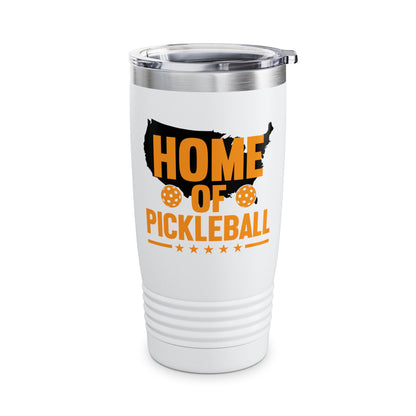 Home of Pickleball USA Map America Tumbler For Men Women Kids