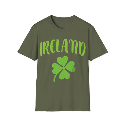 Ireland Shamrock St Patricks Day Clover Irish T-Shirt For Men Women T-Shirt