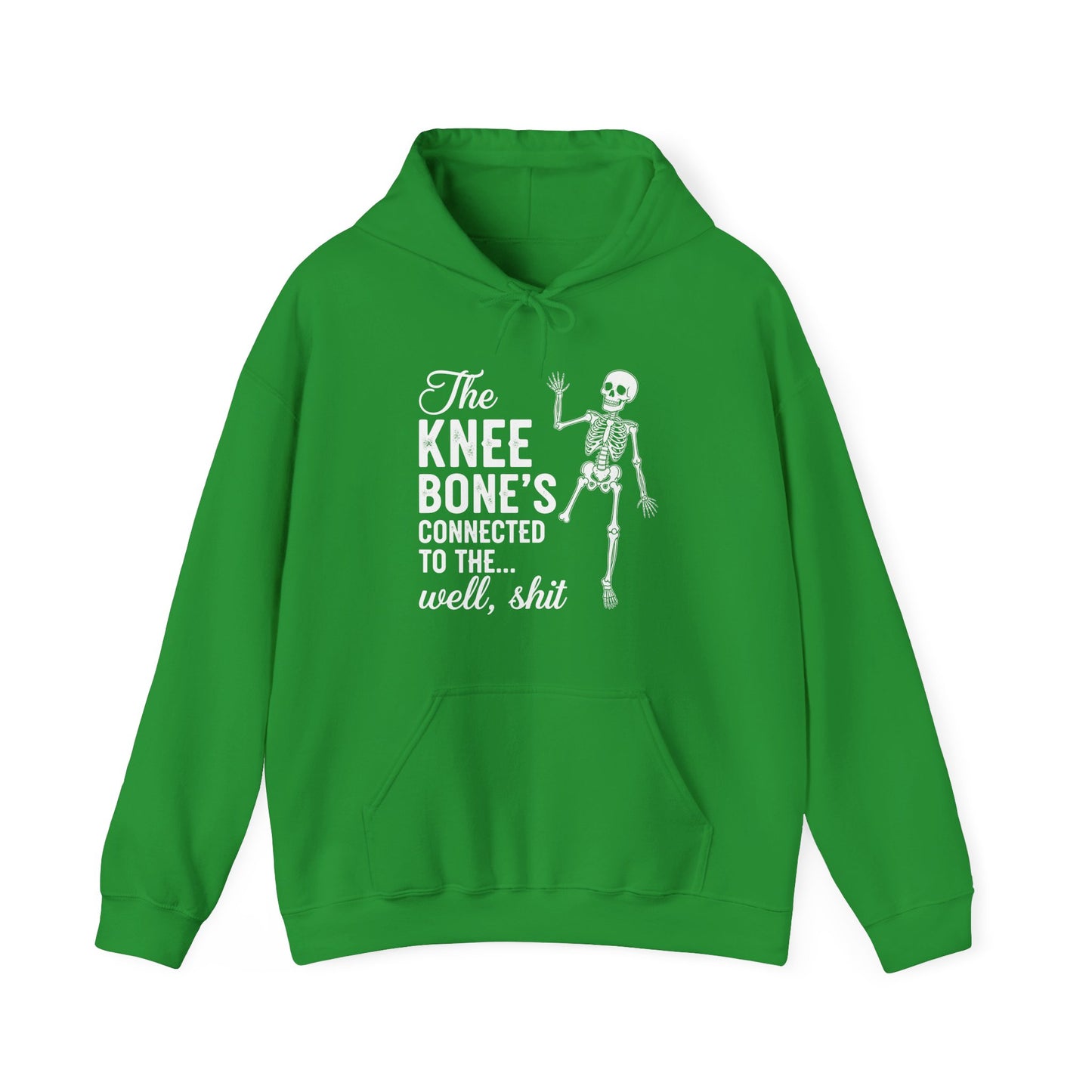 The Knee Bone's Connected to The Well, Shit Amputee Gifts Hoodie