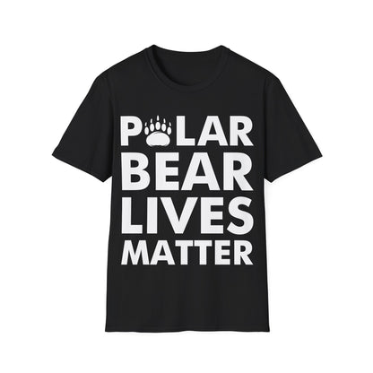 Polar Bear Lives Matter Arctic Save the Bears Animals Endangered T-Shirt