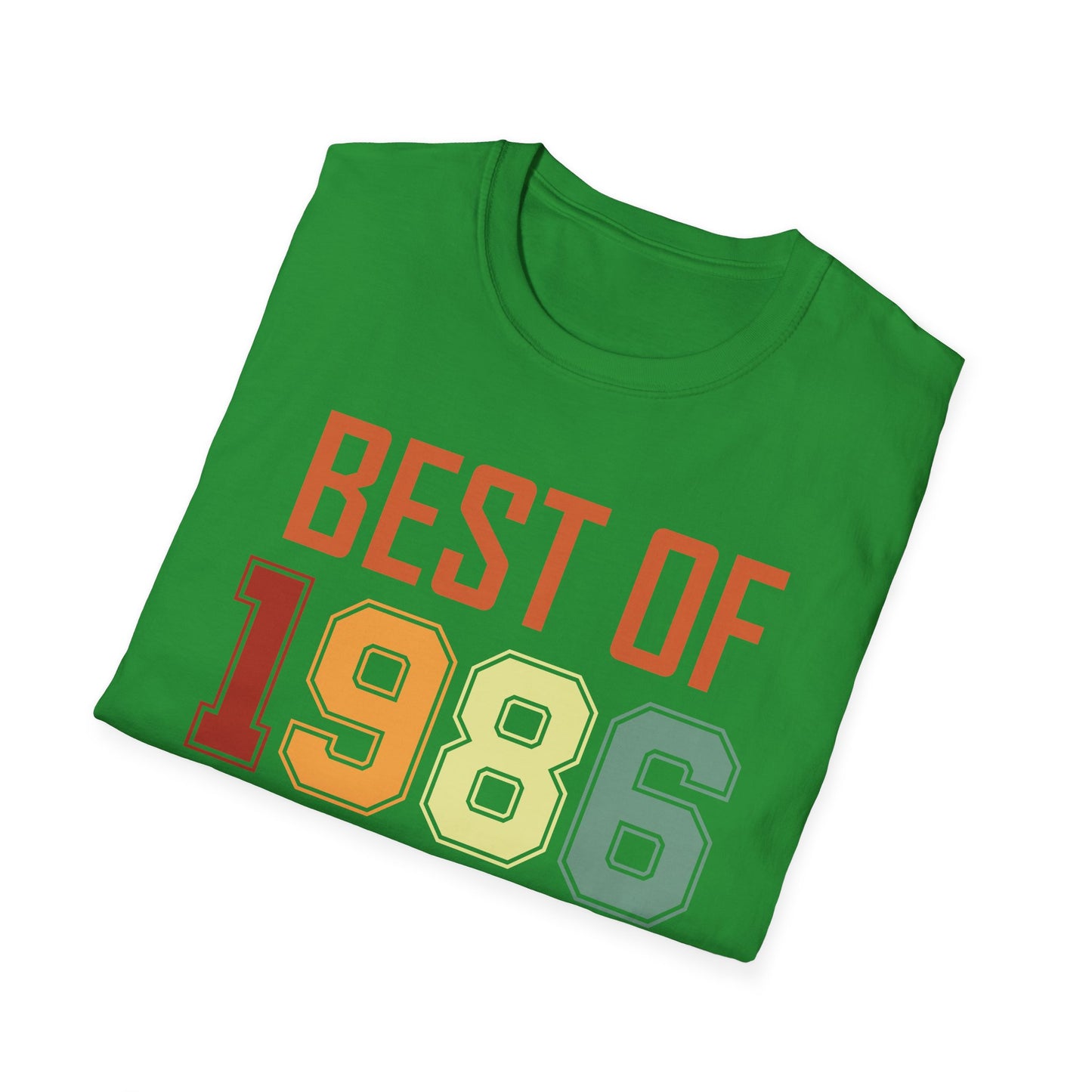 Funny Vintage Best of 1986 40 Year Old Gift 40th Birthday T-Shirt For Men Women T-Shirt