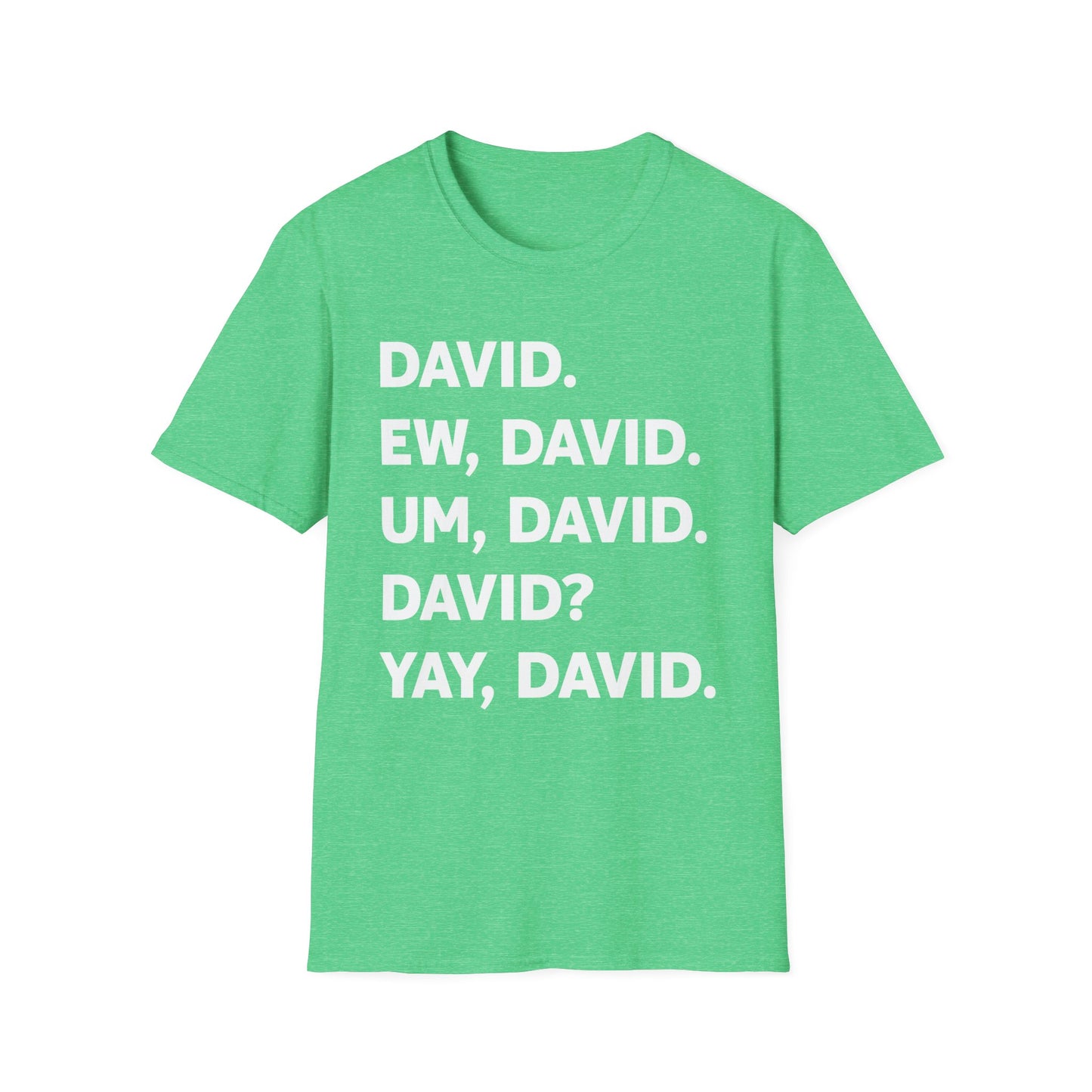 Funny Ew David Women Gift T-Shirt Men Women