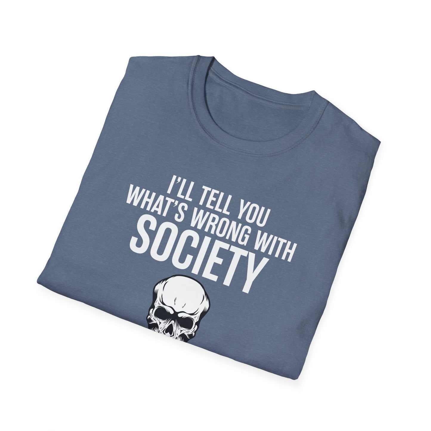 Funny Wrong Society Drink from The Skull of Your Enemies Halloween T Shirt