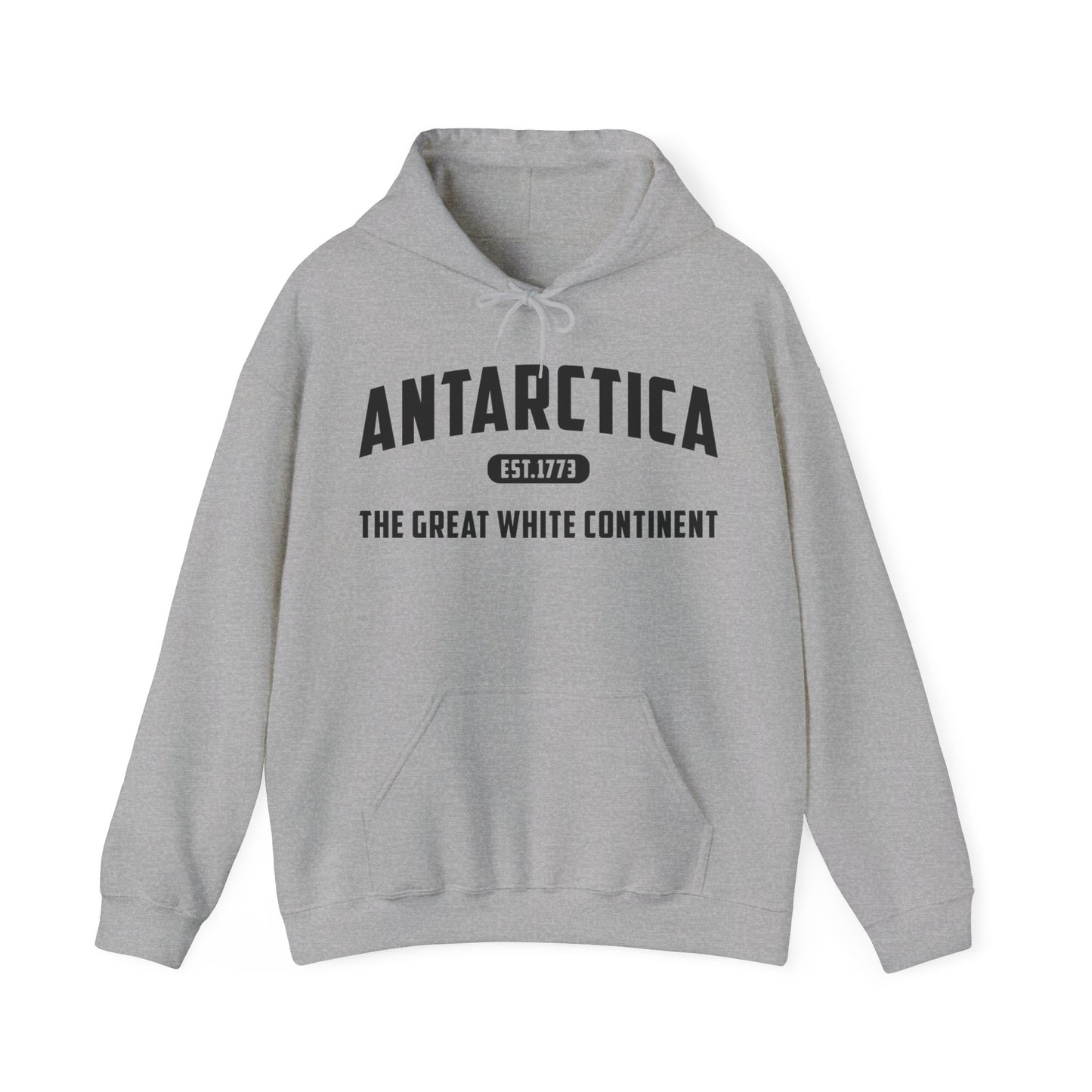 Antarctica Est. 1773 Vintage Artic Great White Continent Hoodie For Men Women Hoodie