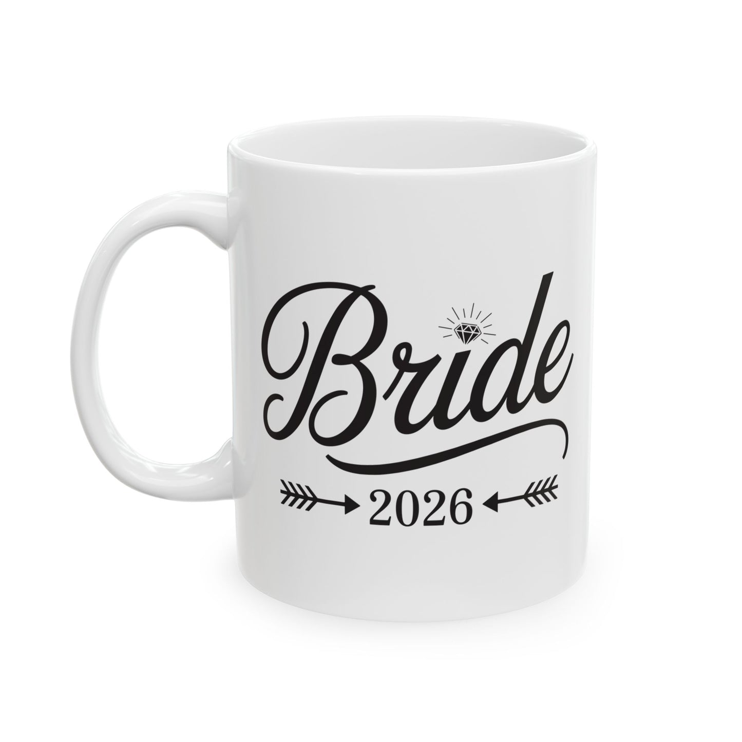 Bride Est 2026 Married Wedding Bridal Party Bachelorette Coffee Mug For Women