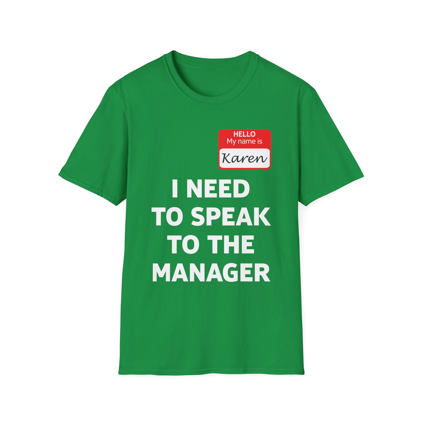 Funny Karen Halloween Costume Speak to The Manager Saying T-Shirt