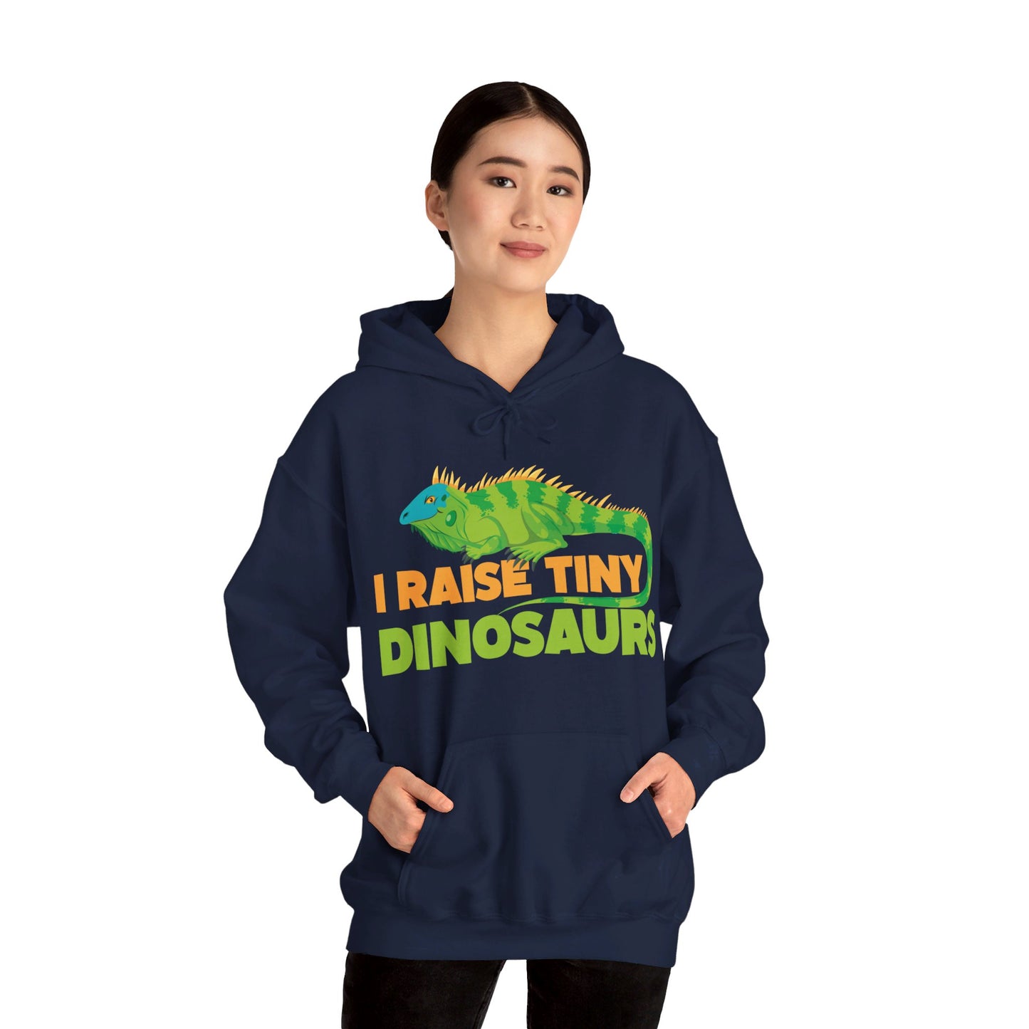 Funny Leopard Gecko I Raise Tiny Dinosaurs Lizard Reptile Geckos Hoodie For Men Women