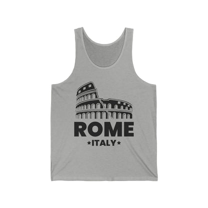 Cool Vintage Roma Italia Colosseum Souvenirs, Rome Italy Tank Top For Men Women Tourist Tank Top