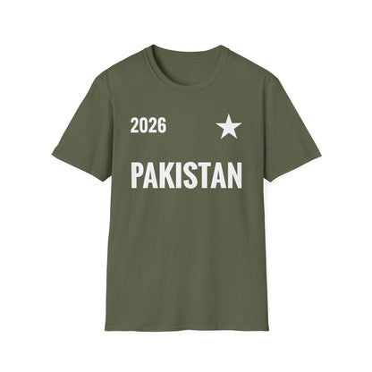 Pakistan T-Shirt Cricket Lovers Fan Team Support 2026