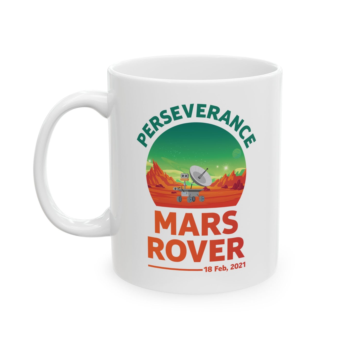 Perseverance Mars Rover 2021 Ingenuity Commemorative Retro Vintage Coffee Mug