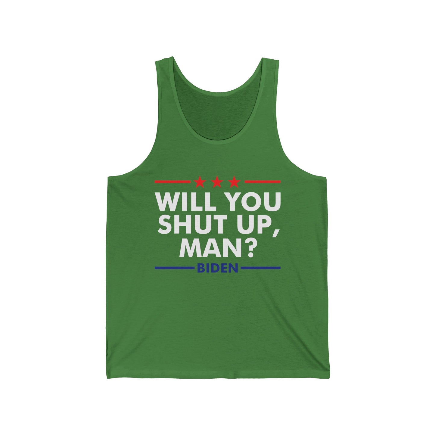 Will You Shut Up Man Biden Presidential Debate 2020 Tank Tops For Men Women