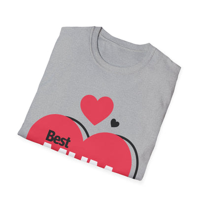 Best Mum Hearts Mothers Day Mom Gift T-Shirt