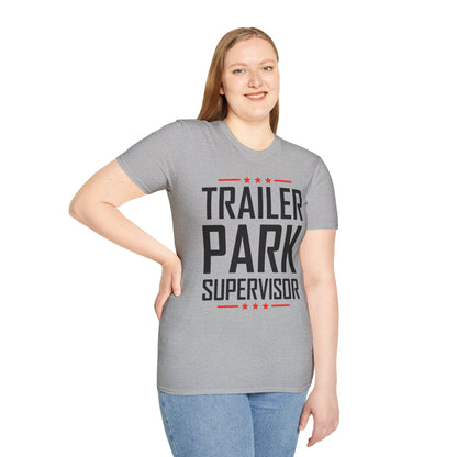 Trailer Park Supervisor Hillbilly Party Funny Trailer T-Shirt For Women