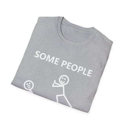 Funny Some People Just Need A Pat On The Back Novelty Sarcastic T-Shirt