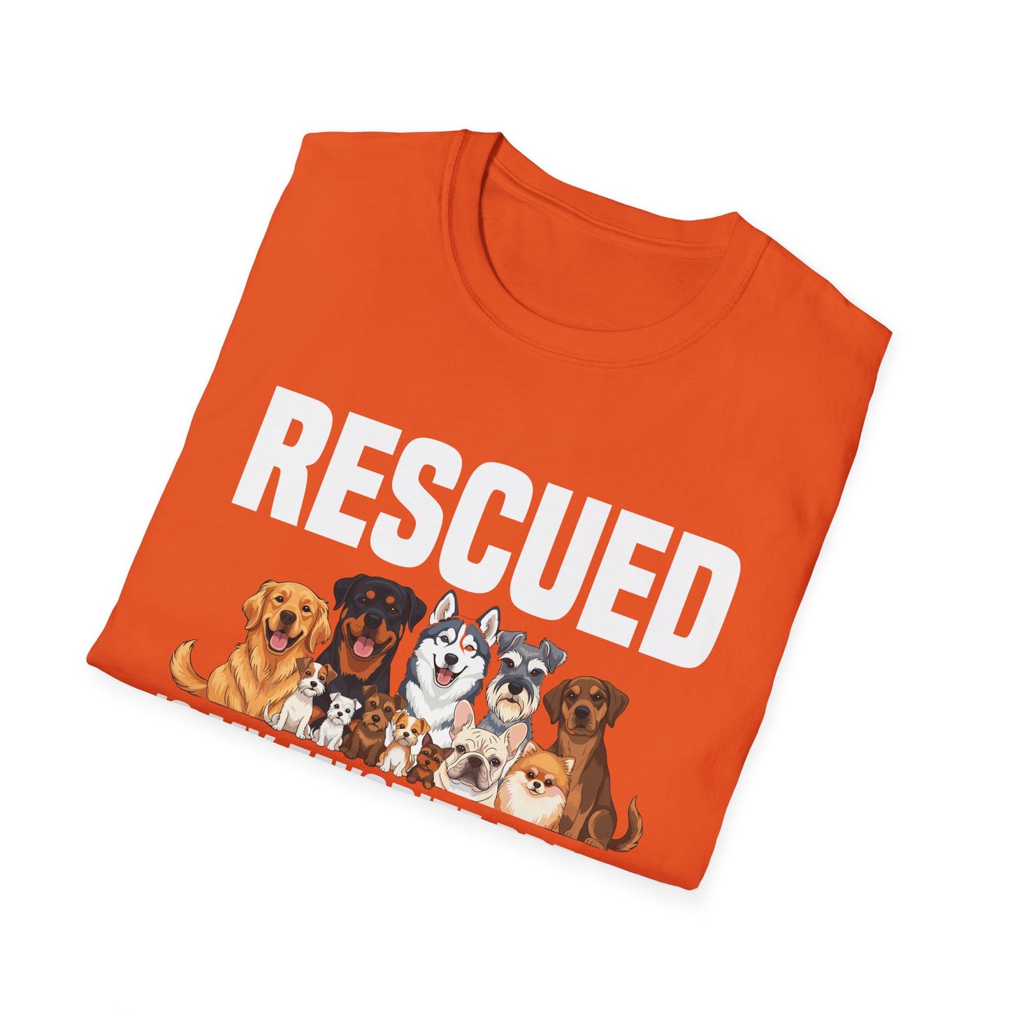 Rescued is My Favorite Breed Animal Rescue T-Shirt