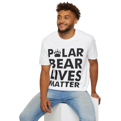 Polar Bear Lives Matter Arctic Save the Bears Animals Endangered T-Shirt