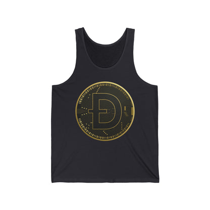 Dogecoin Cryptocurrency Crypto Doge Tank Tops For Men Women
