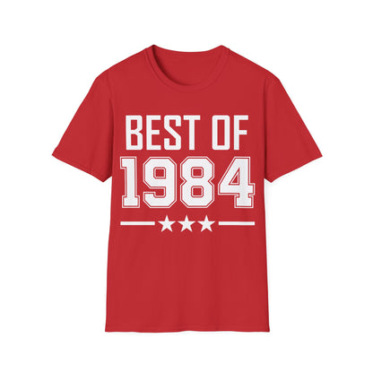 Funny Vintage Best of 1984 40 Year Old Gift 40th Birthday T-Shirt For Men Women T-Shirt