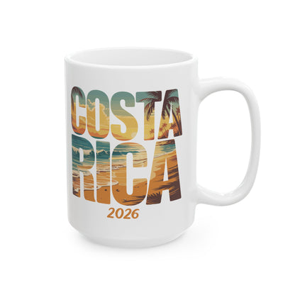 Costa Rica 2026 Making Memories Matching Family Vacation Coffee Mug For Men Women