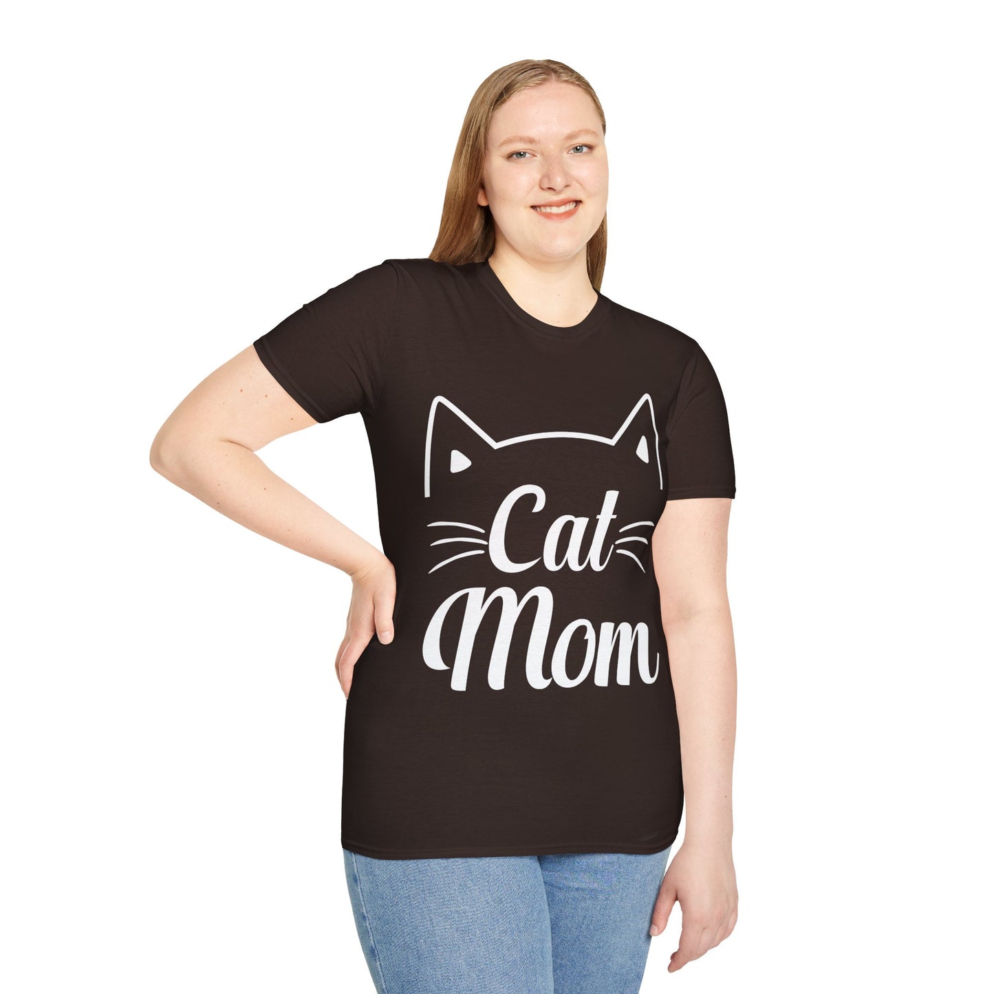 Funny Cat Mom Happy Mothers Day For Cat Lovers Family Matching T-Shirt