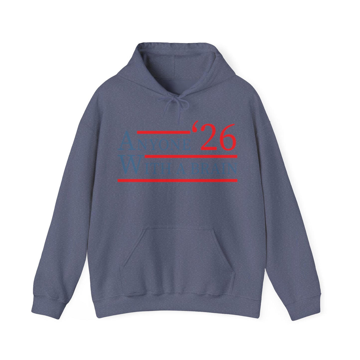 Anyone With A Brain 2024 Funny Presidential Election Hoodie For Men Women Hoodie