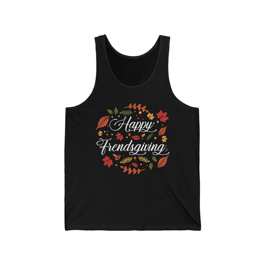 Funny Happy Friendsgiving Top Turkey Friends Thanksgiving Tank Top