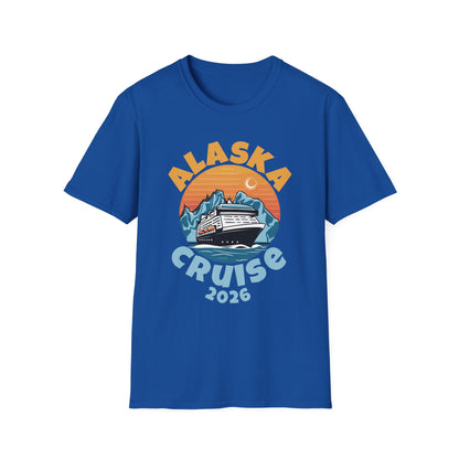 Alaska Cruise 2026 Cruising Trip Vacation T-Shirt for Men Women