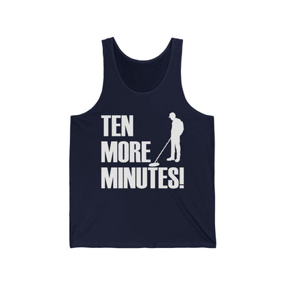 Ten More Minutes Detecting Treasure Hunt Detectorist Tank Top For Men