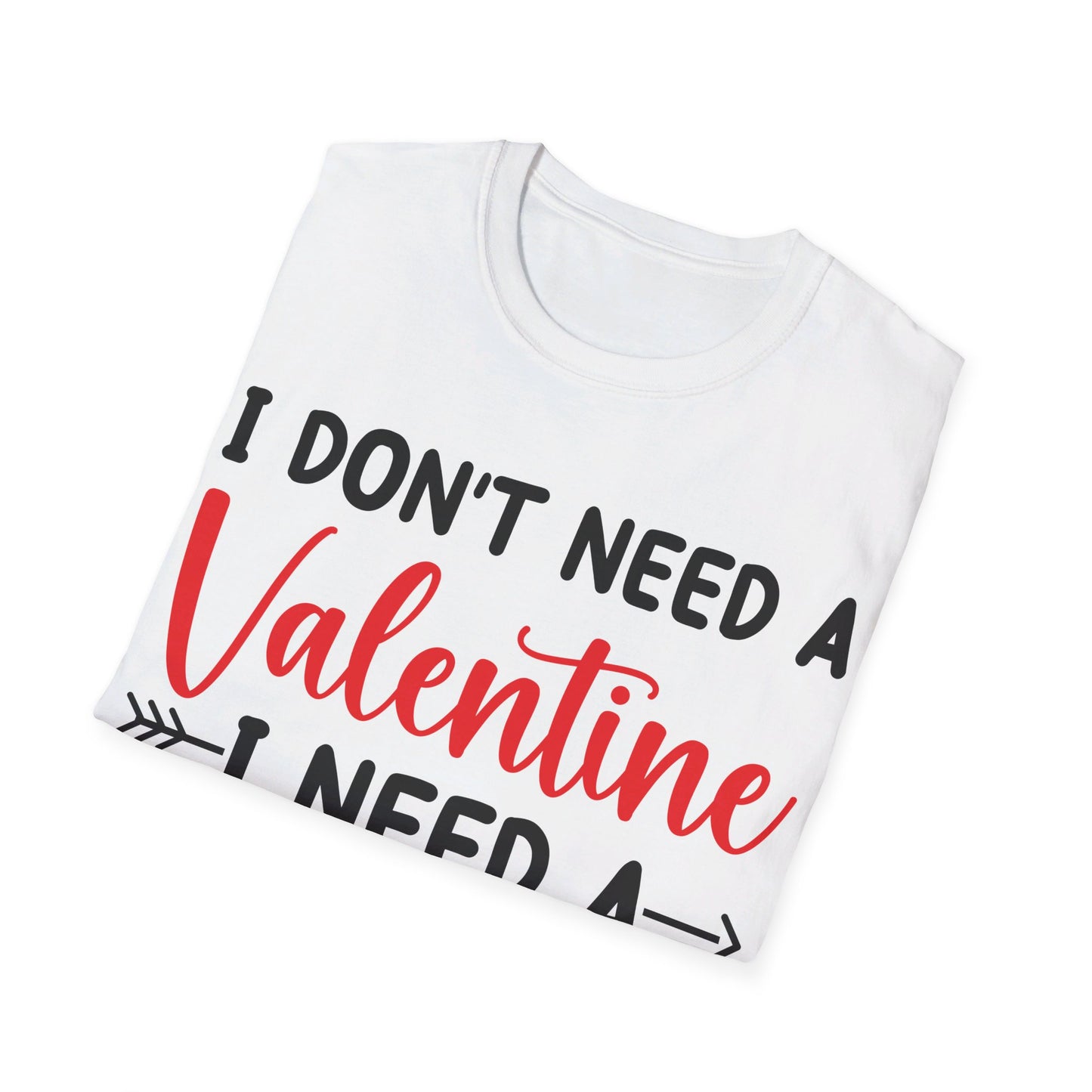 Funny I Don't Need A Valentine I Need A Nap Anti Valentines Day T-Shirt For Men Women T-Shirt