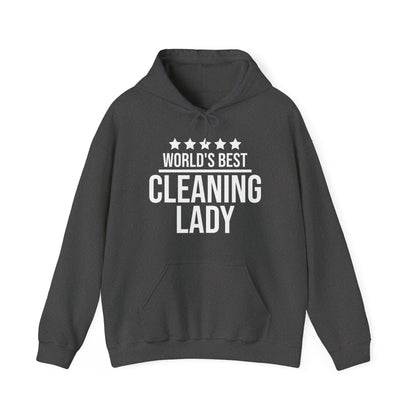 World's Best Cleaning Lady Mothers Day Mom Ladies Hoodie