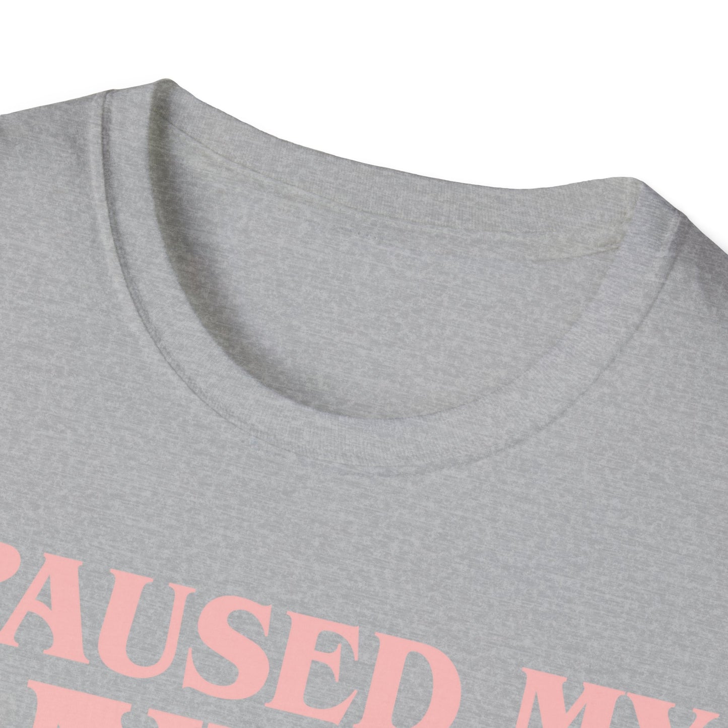 Funny I Paused My Anime T-Shirt
